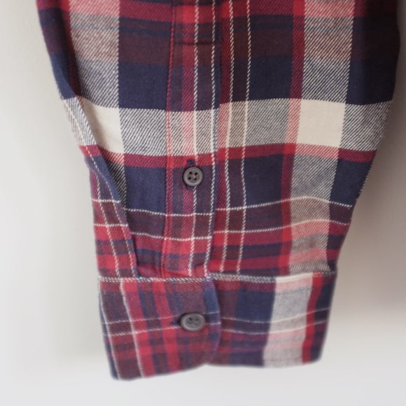 NWT Windriver red stretch plaid flannel shirt XL - Picture 4 of 9